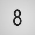 SNOC 10 INCH FLOATING ADDRESS NUMBERS 1711