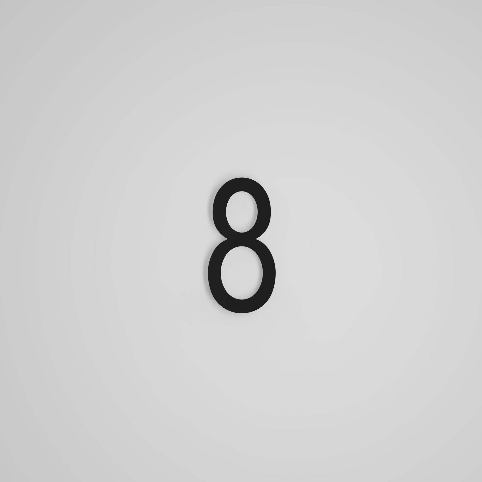 SNOC 6 INCH FLOATING ADDRESS NUMBERS [1711] 1711
