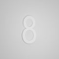 SNOC 10 INCH FLOATING ADDRESS NUMBERS 1711