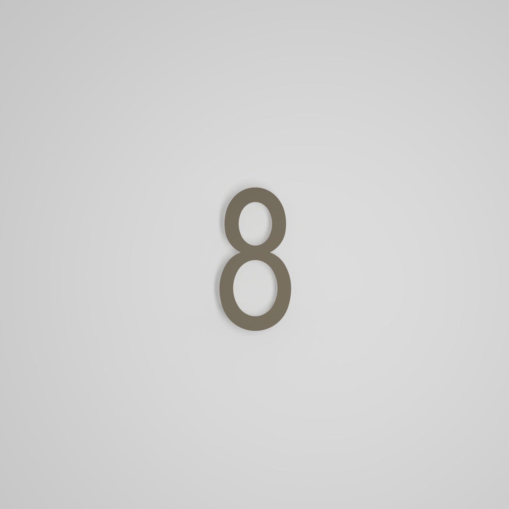 SNOC 6 INCH FLOATING ADDRESS NUMBERS [1711] 1711
