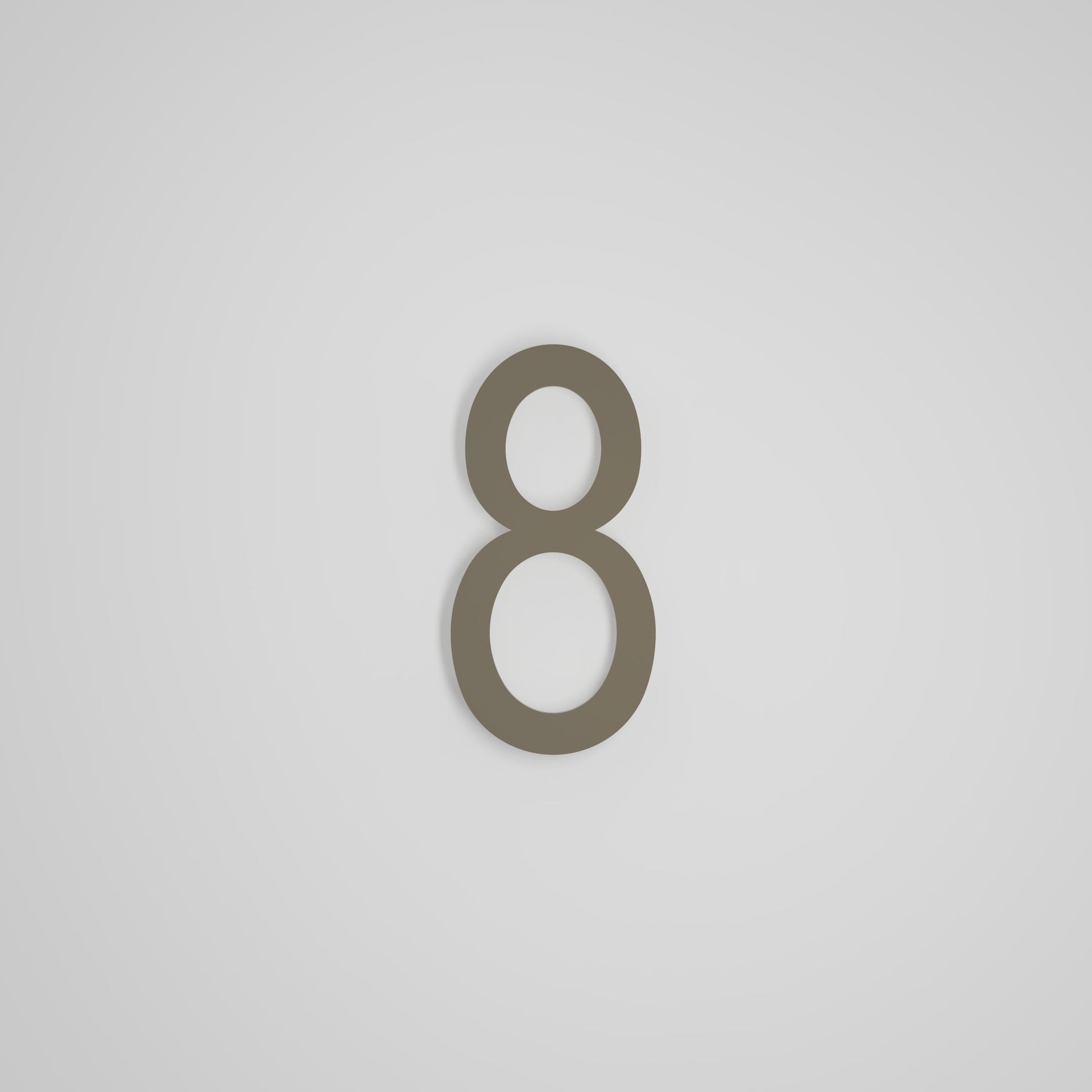 SNOC 8 INCH FLOATING ADDRESS NUMBERS 1711