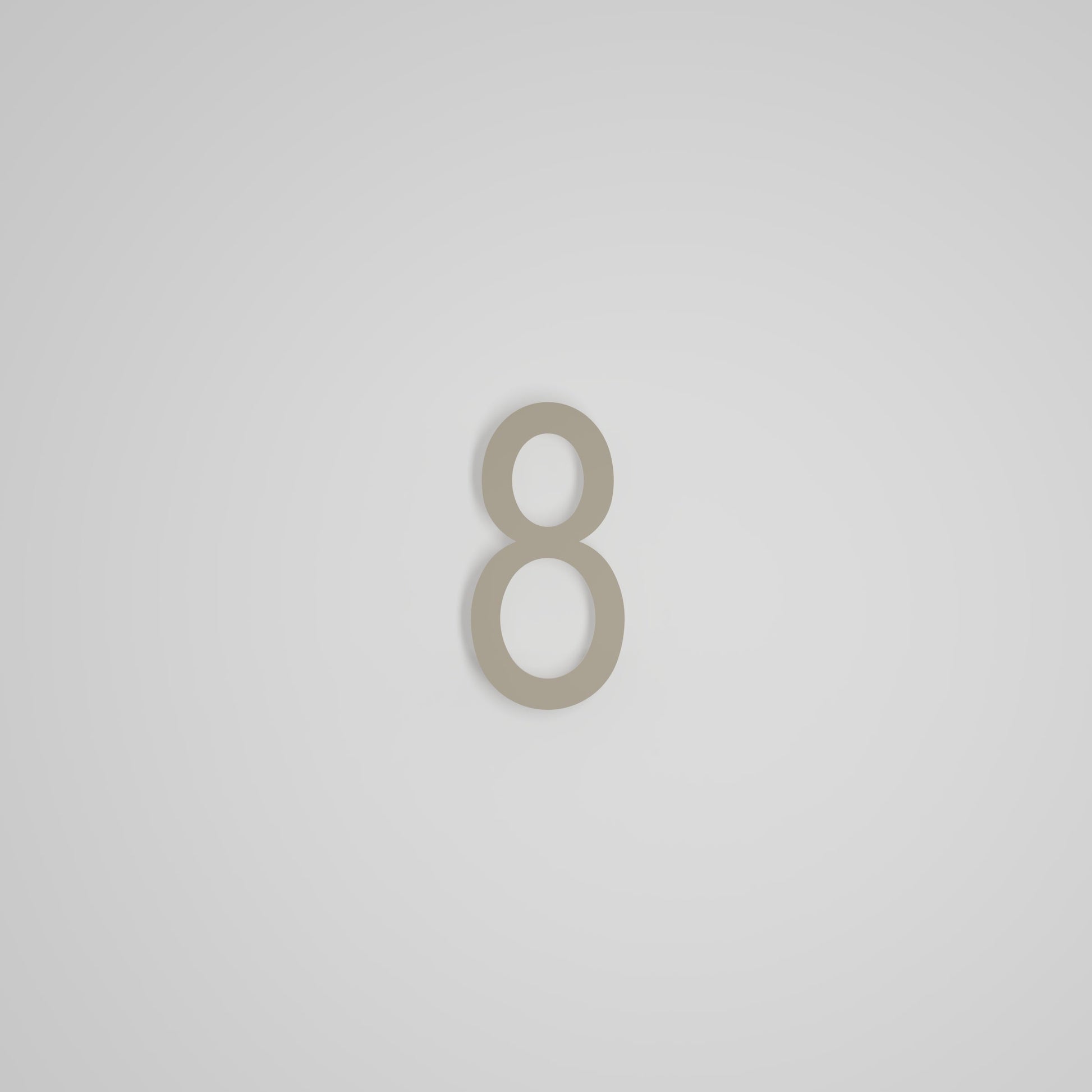 SNOC 6 INCH FLOATING ADDRESS NUMBERS [1711] 1711