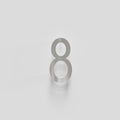 SNOC 8 INCH FLOATING ADDRESS NUMBERS 1711