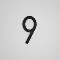 SNOC 10 INCH FLOATING ADDRESS NUMBERS 1711