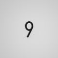 SNOC 6 INCH FLOATING ADDRESS NUMBERS [1711] 1711
