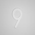 SNOC 12 INCH FLOATING ADDRESS NUMBERS 1711