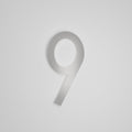 SNOC 12 INCH FLOATING ADDRESS NUMBERS 1711