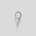 SNOC 8 INCH FLOATING ADDRESS NUMBERS 1711