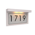 SNOC TAMPA - ILLUMINATED HORIZONTAL CERAMIC ADDRESS PLAQUE 1719 - DO NOT SHOW ON WEBSITE