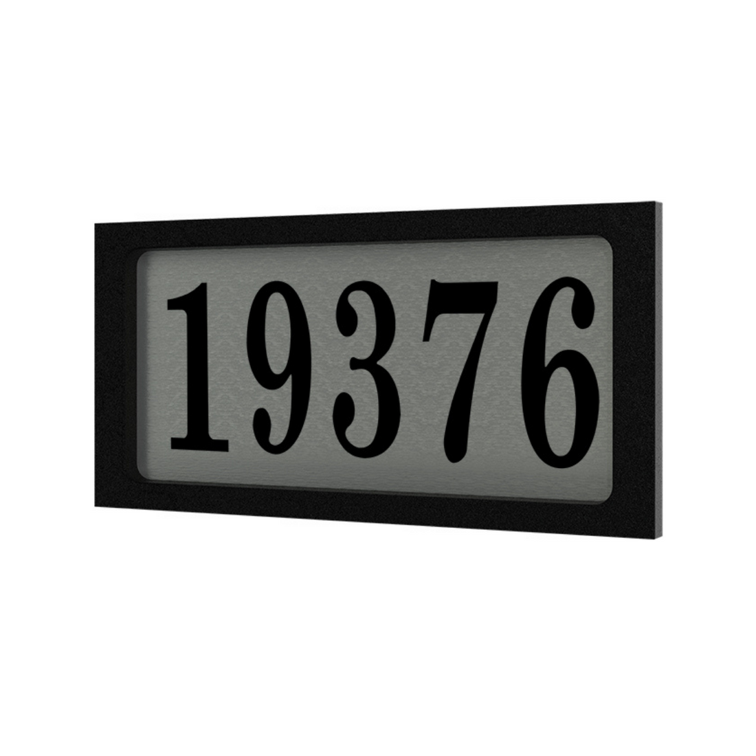 SNOC TAMPA - STAINLESS STEEL ADDRESS PLAQUE 1732 - DO NOT SHOW ON WEBSITE
