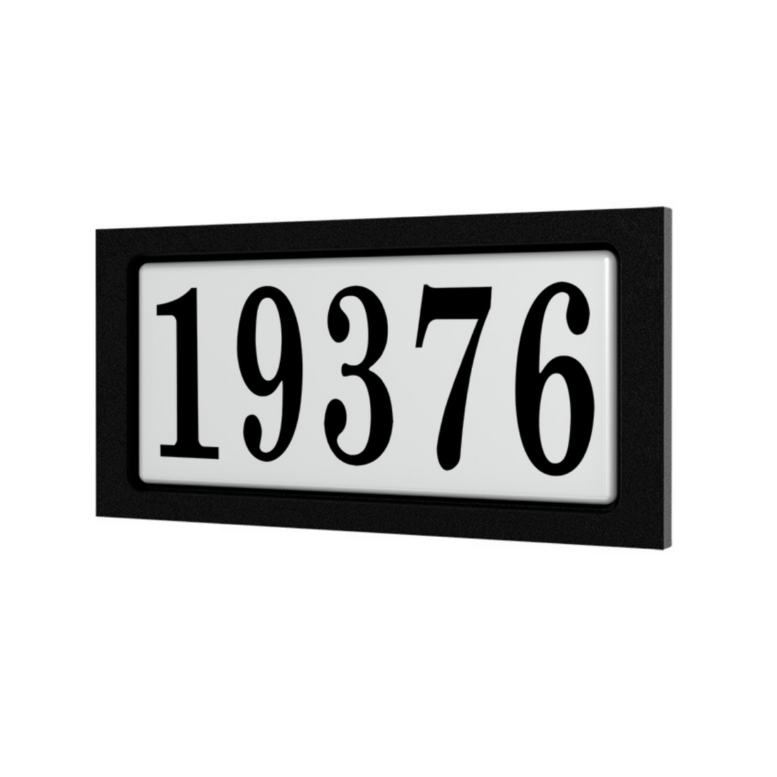 SNOC TAMPA - HORIZONTAL CERAMIC ADDRESS PLAQUE 1733 - DO NOT SHOW ON WEBSITE