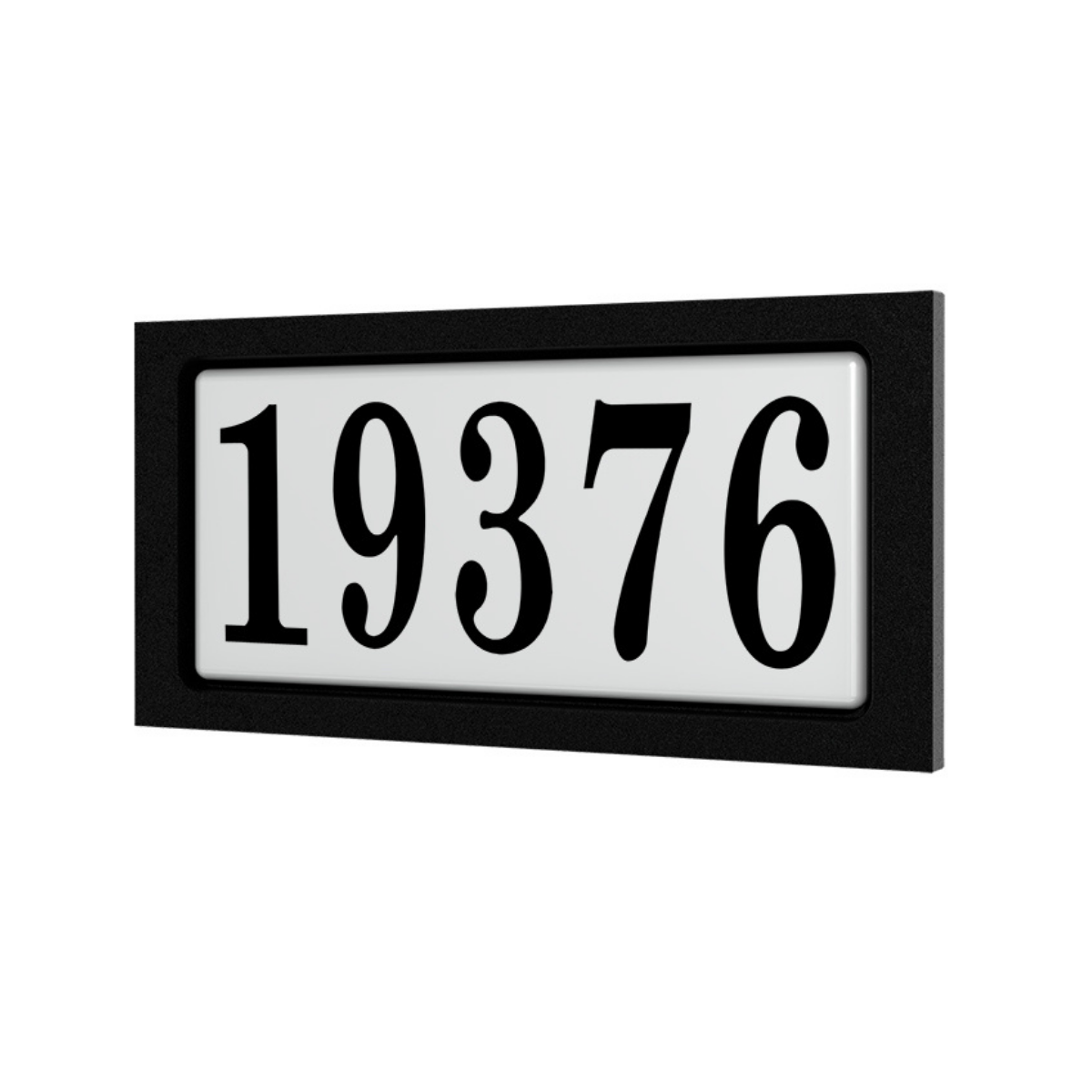 SNOC TAMPA - HORIZONTAL CERAMIC ADDRESS PLAQUE 1733 - DO NOT SHOW ON WEBSITE