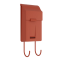 SNOC FLORENCE - VERTICAL MAILBOX WITH HOOKS 1795 - DO NOT SHOW ON WEBSITE