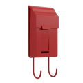 SNOC FLORENCE - VERTICAL MAILBOX WITH HOOKS 1795 - DO NOT SHOW ON WEBSITE
