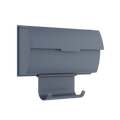 SNOC OXFORD - HORIZONTAL MAILBOX WITH NEWSPAPER RACK 1797 - DO NOT SHOW ON WEBSITE