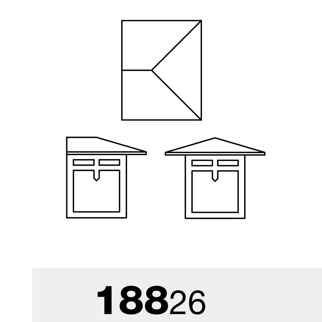 SNOC GLASGOW - HALF-MURAL OPEN BOTTOM SMALL FORMAT 18826 - Wall