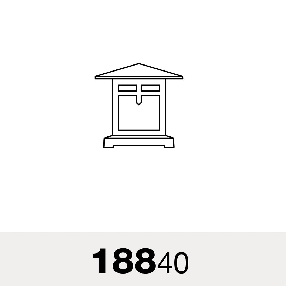SNOC GLASGOW - SMALL PEDESTAL MOUNT 18840 - Post