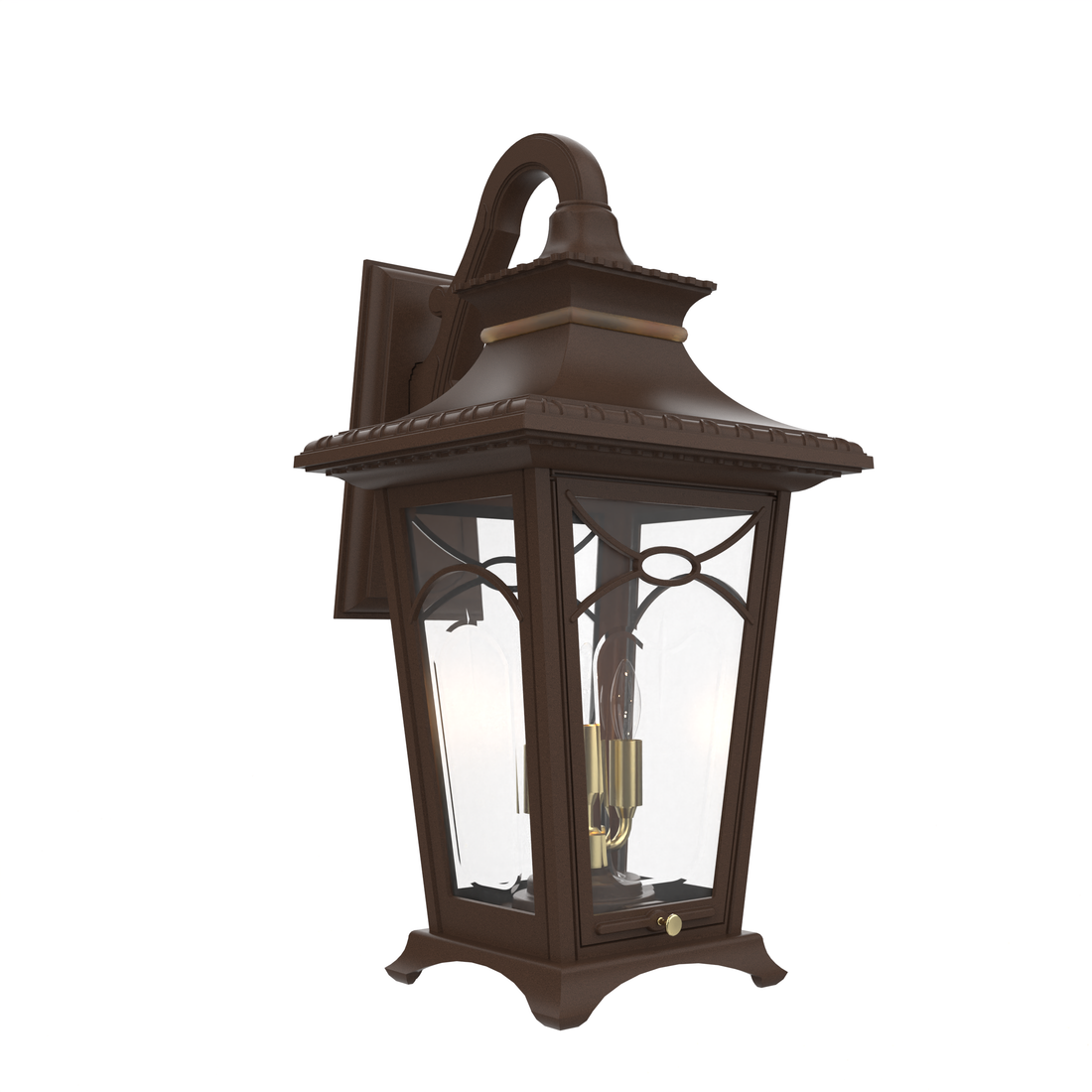 SNOC, BELLISSIMA - WALL MOUNTED DECORATIVE ARM DOWN CLOSED BOTTOM MEDIUM FORMAT 20121, OUTDOOR WALL LIGHTS