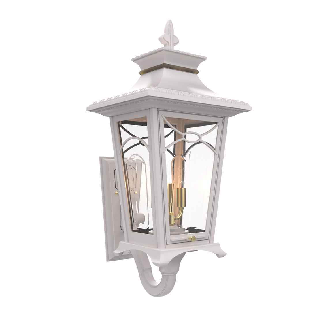 SNOC, BELLISSIMA - WALL MOUNTED DECORATIVE ARM UP MEDIUM FORMAT 20124, OUTDOOR WALL LIGHTS