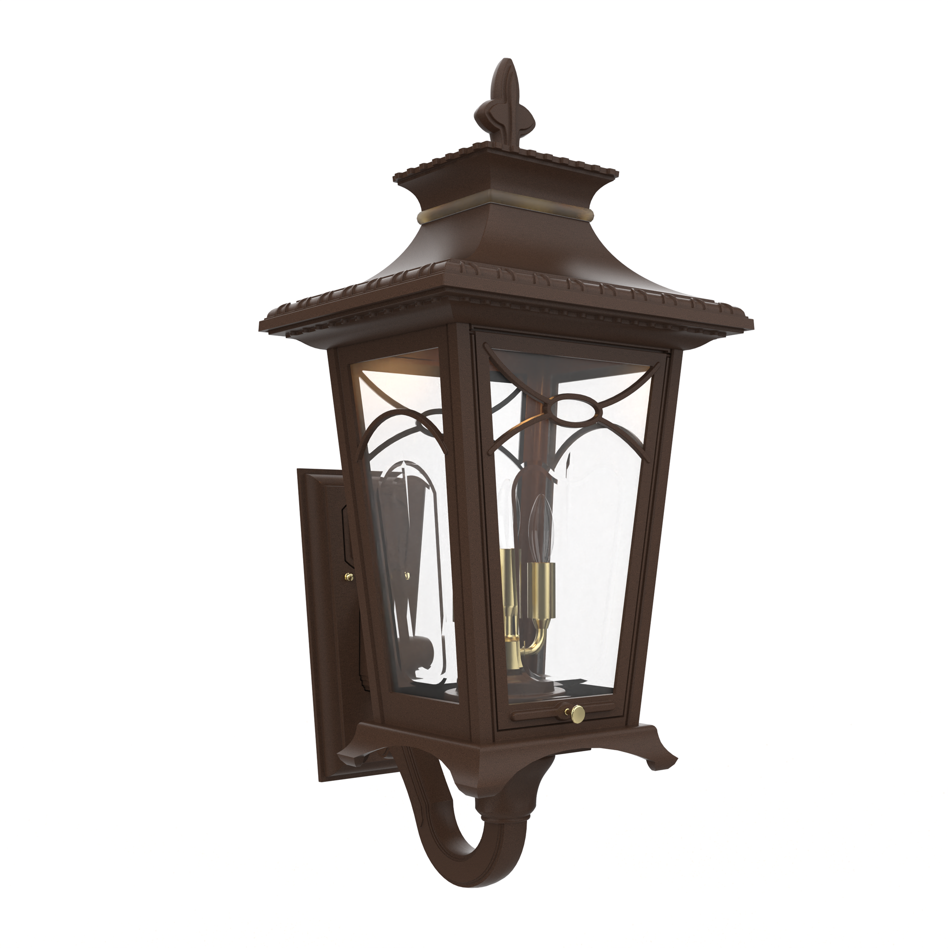SNOC, BELLISSIMA - WALL MOUNTED DECORATIVE ARM UP MEDIUM FORMAT 20124, OUTDOOR WALL LIGHTS
