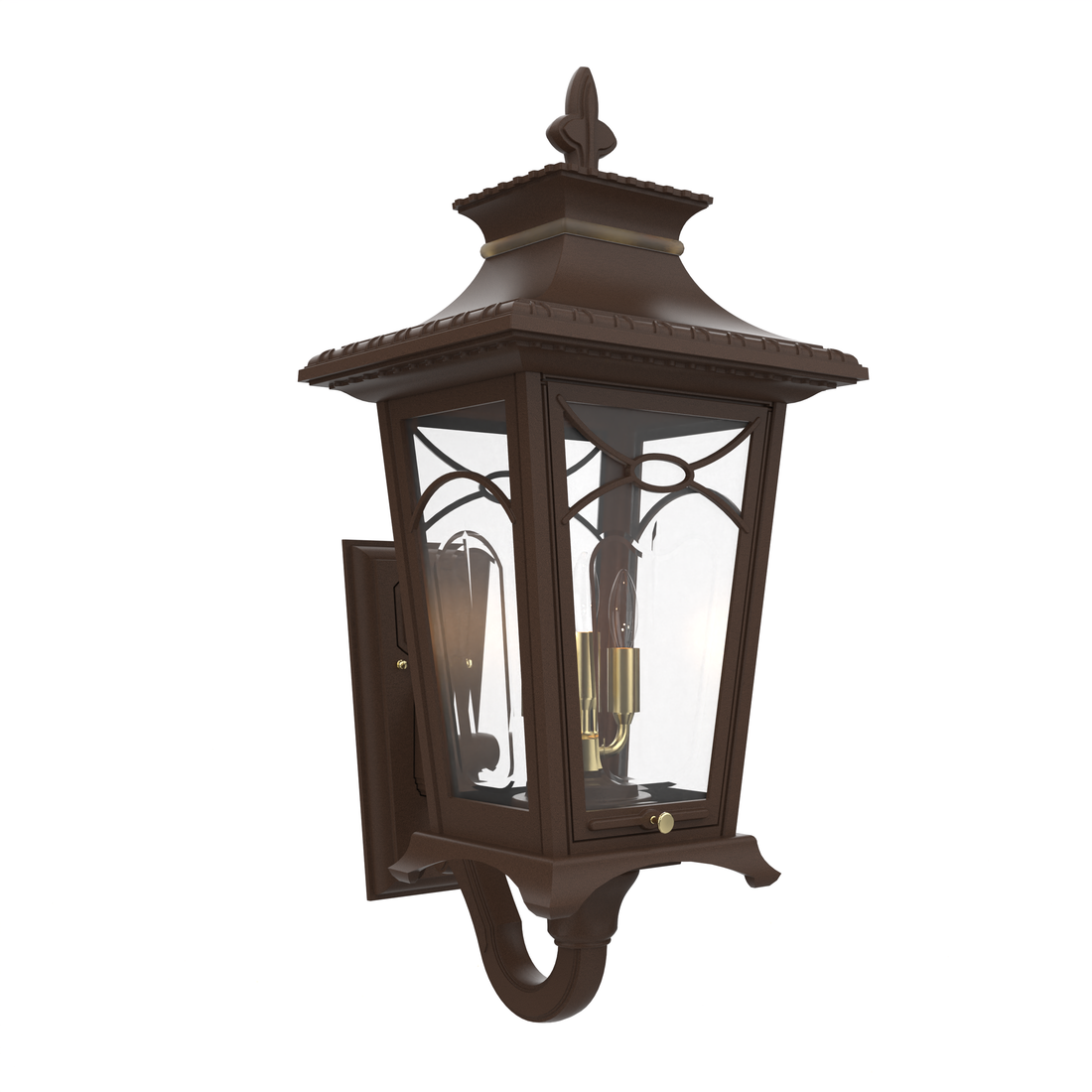 SNOC, BELLISSIMA - WALL MOUNTED DECORATIVE ARM UP MEDIUM FORMAT 20124, OUTDOOR WALL LIGHTS