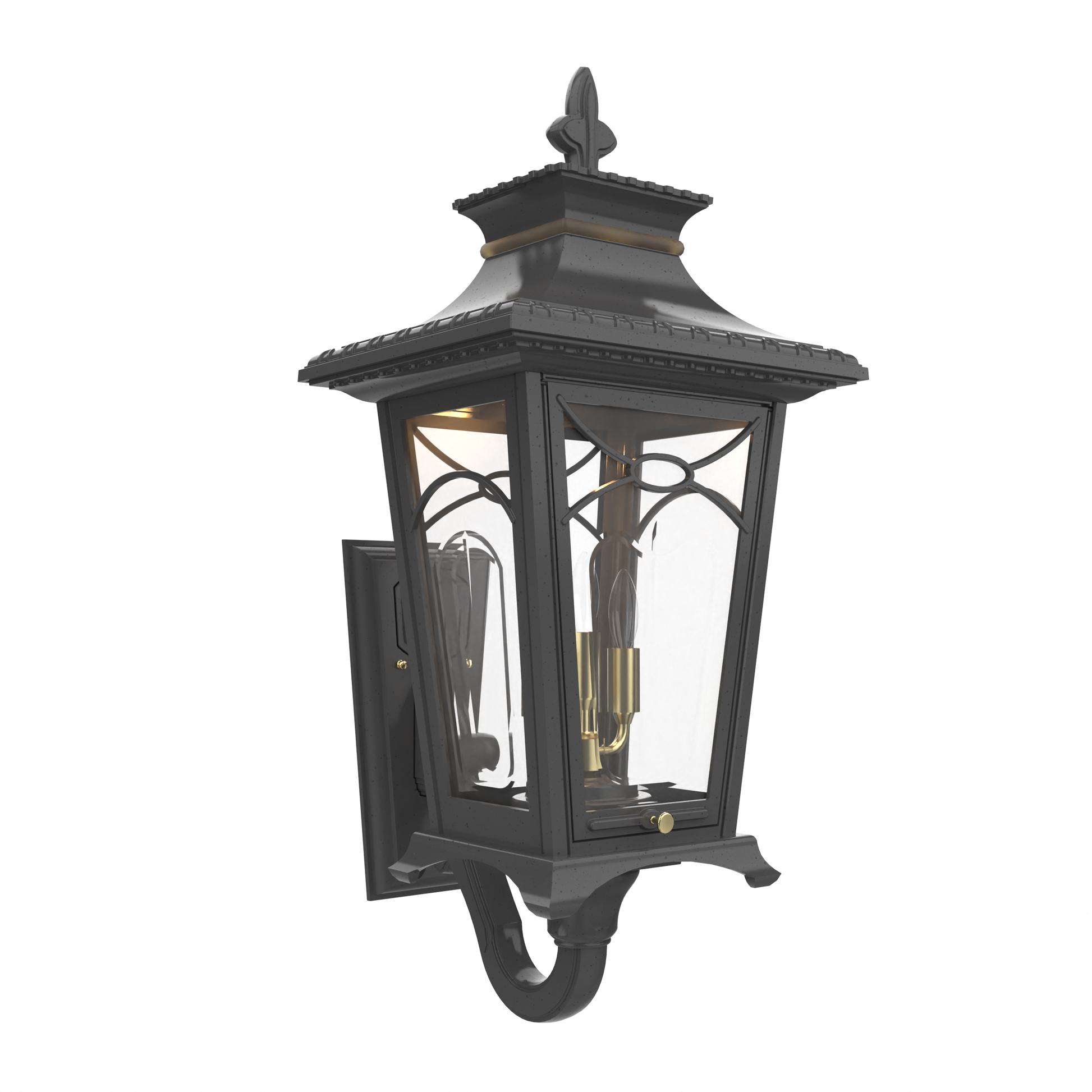 SNOC, BELLISSIMA - WALL MOUNTED DECORATIVE ARM UP MEDIUM FORMAT 20124, OUTDOOR WALL LIGHTS