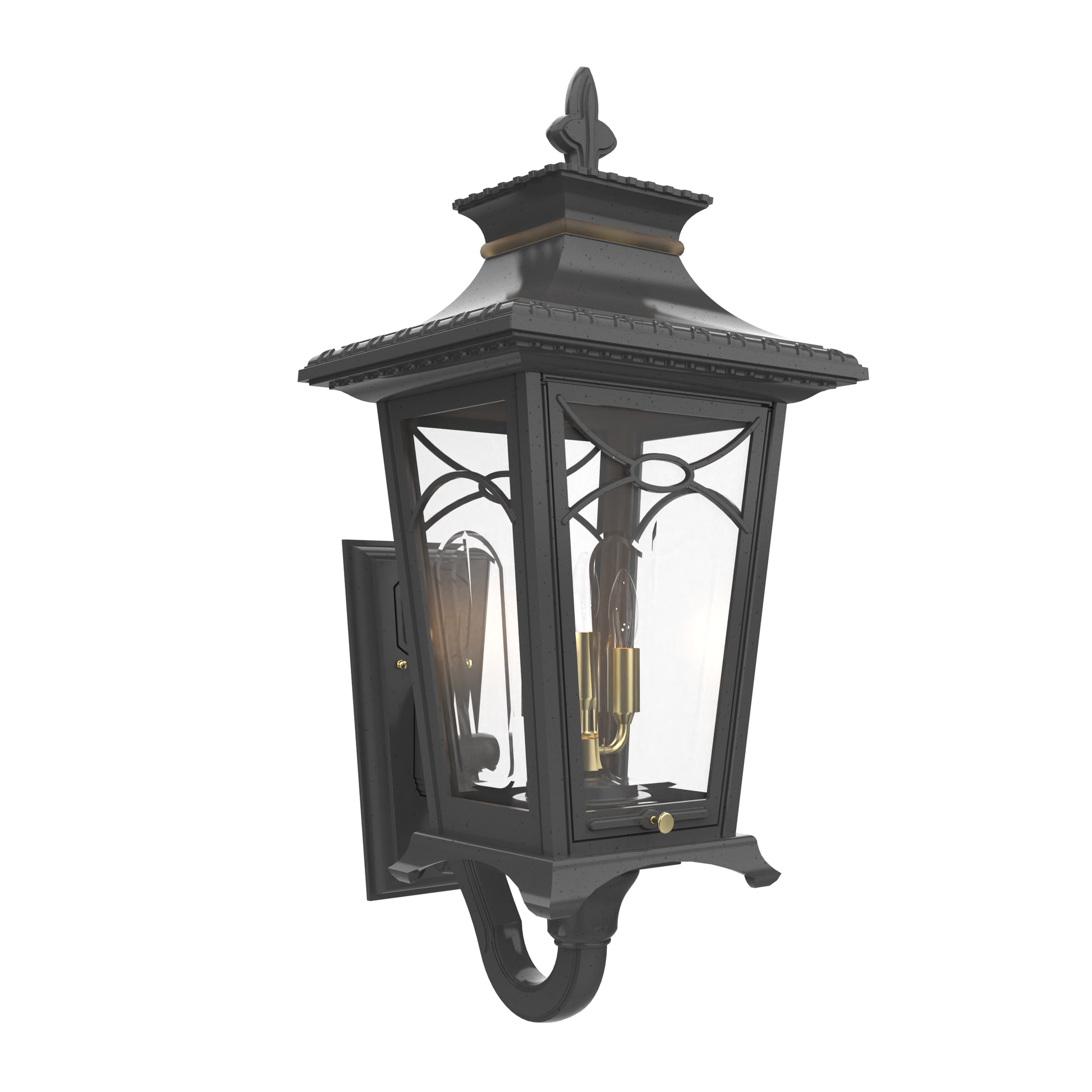 SNOC, BELLISSIMA - WALL MOUNTED DECORATIVE ARM UP MEDIUM FORMAT 20124, OUTDOOR WALL LIGHTS