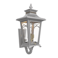 SNOC, BELLISSIMA - WALL MOUNTED DECORATIVE ARM UP MEDIUM FORMAT 20124, OUTDOOR WALL LIGHTS