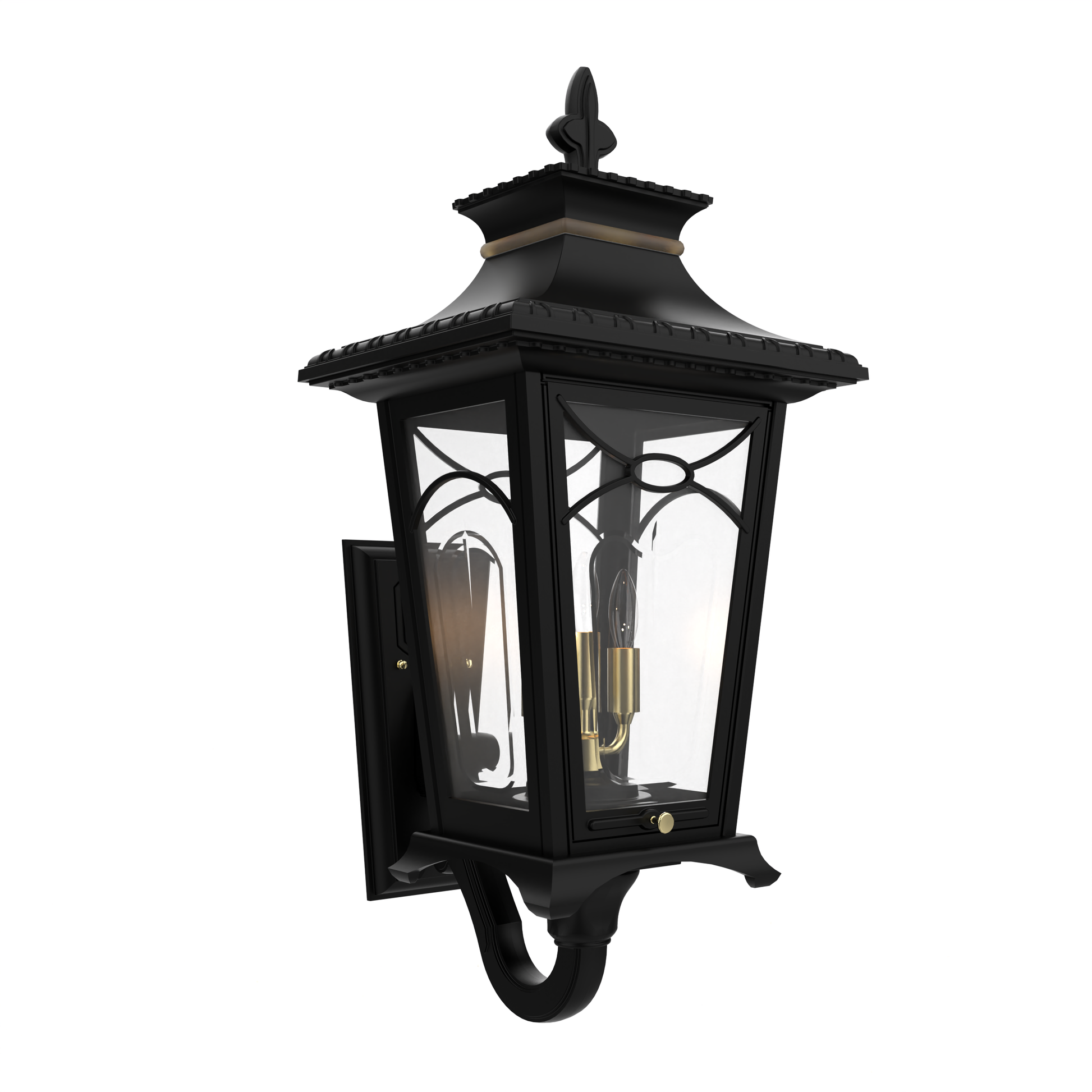SNOC, BELLISSIMA - WALL MOUNTED DECORATIVE ARM UP MEDIUM FORMAT 20124, OUTDOOR WALL LIGHTS