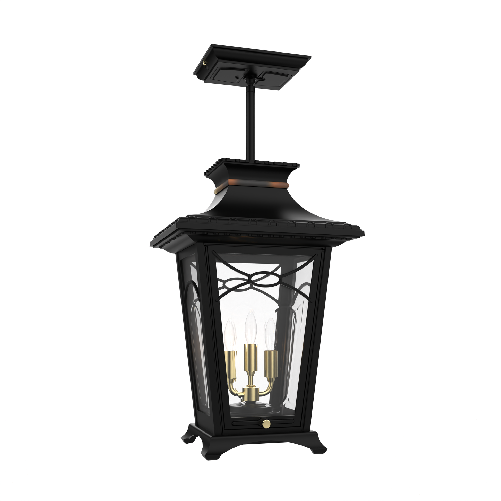 SNOC, BELLISSIMA - CEILING MOUNTING ON ROD CLOSED BOTTOM MEDIUM FORMAT 20150, OUTDOOR CEILING LIGHT