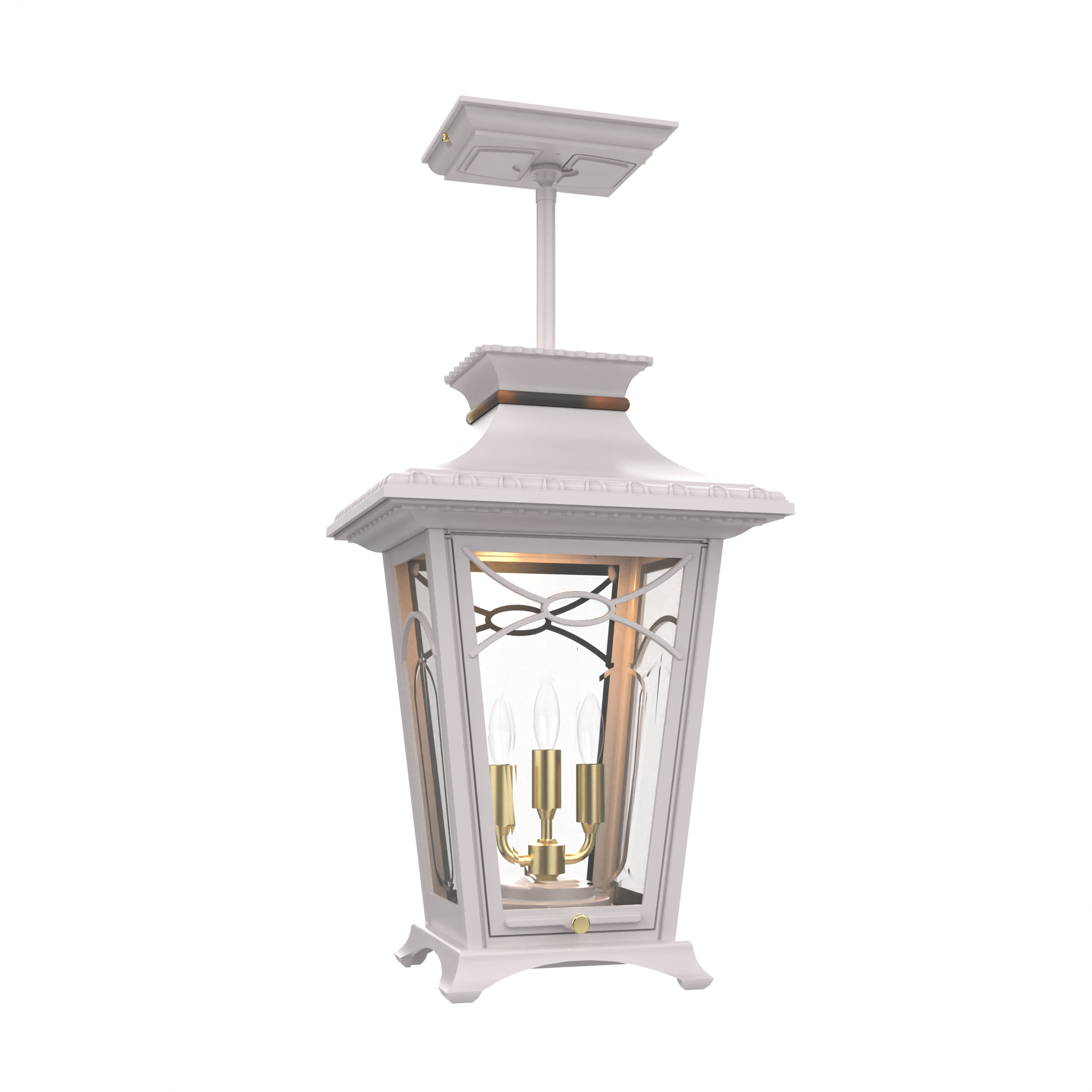 SNOC, BELLISSIMA - CEILING MOUNTING ON ROD CLOSED BOTTOM MEDIUM FORMAT 20150, OUTDOOR CEILING LIGHT