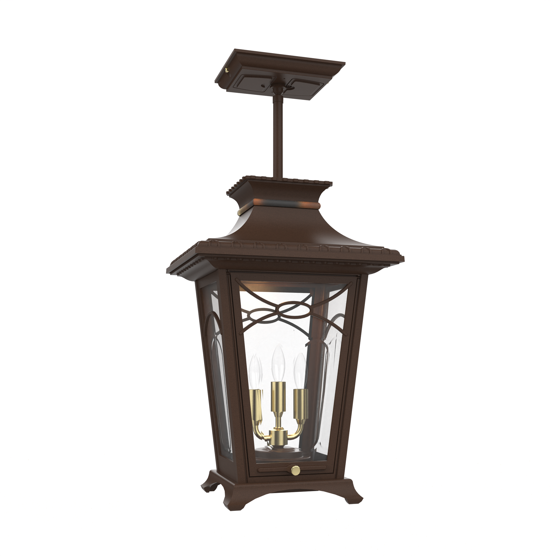 SNOC, BELLISSIMA - CEILING MOUNTING ON ROD CLOSED BOTTOM MEDIUM FORMAT 20150, OUTDOOR CEILING LIGHT
