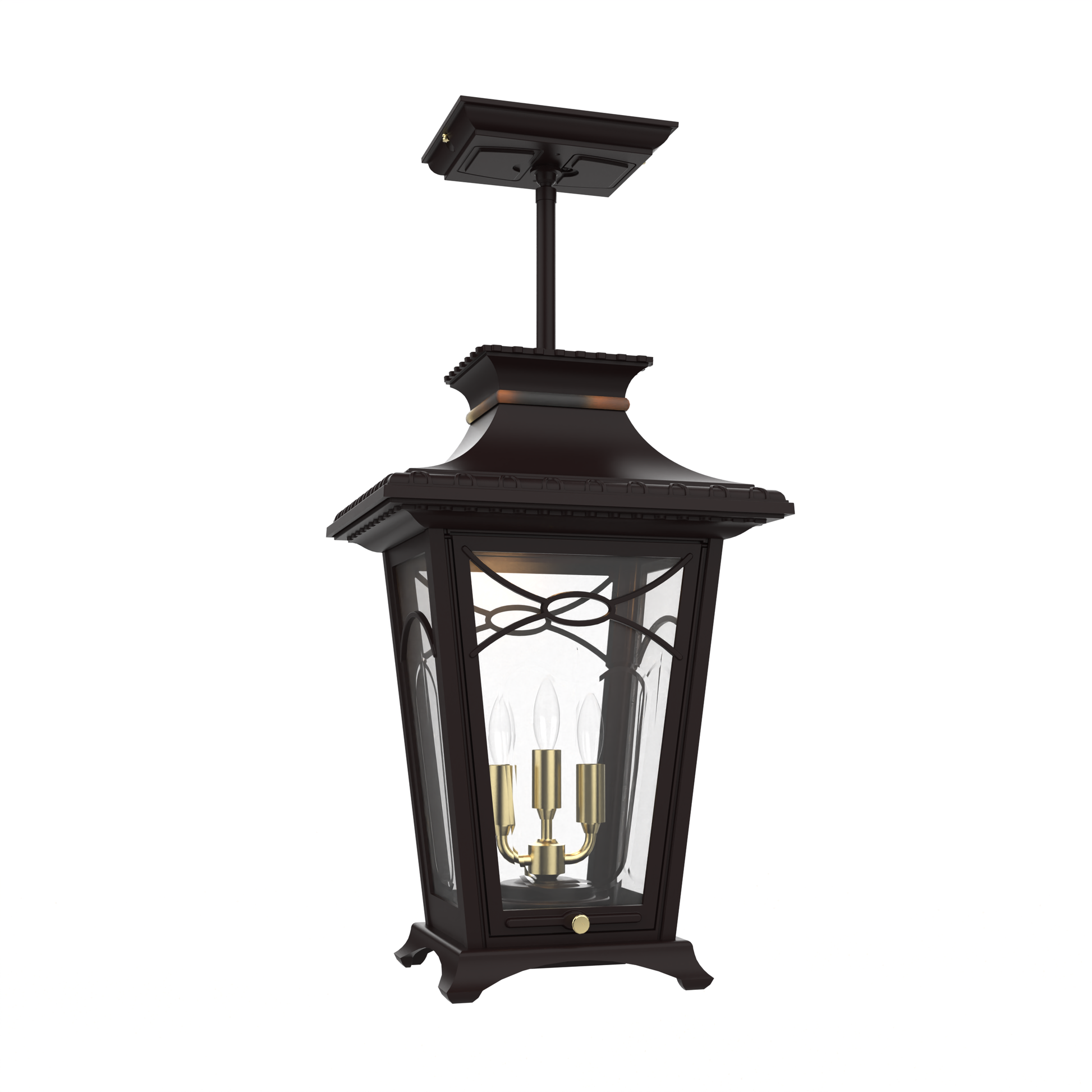 SNOC, BELLISSIMA - CEILING MOUNTING ON ROD CLOSED BOTTOM MEDIUM FORMAT 20150, OUTDOOR CEILING LIGHT
