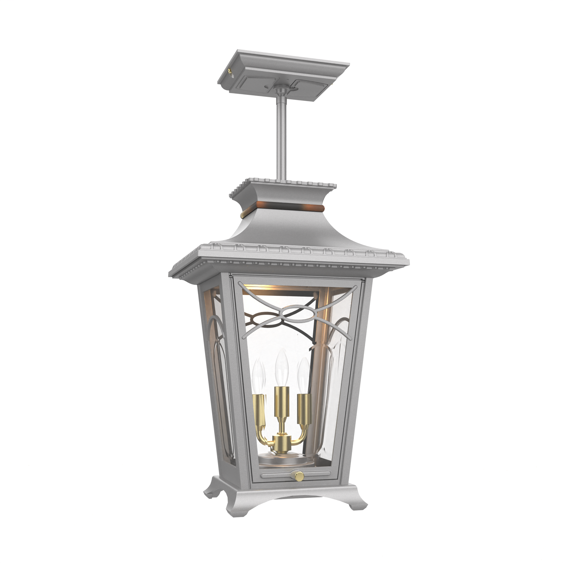 SNOC, BELLISSIMA - CEILING MOUNTING ON ROD CLOSED BOTTOM MEDIUM FORMAT 20150, OUTDOOR CEILING LIGHT