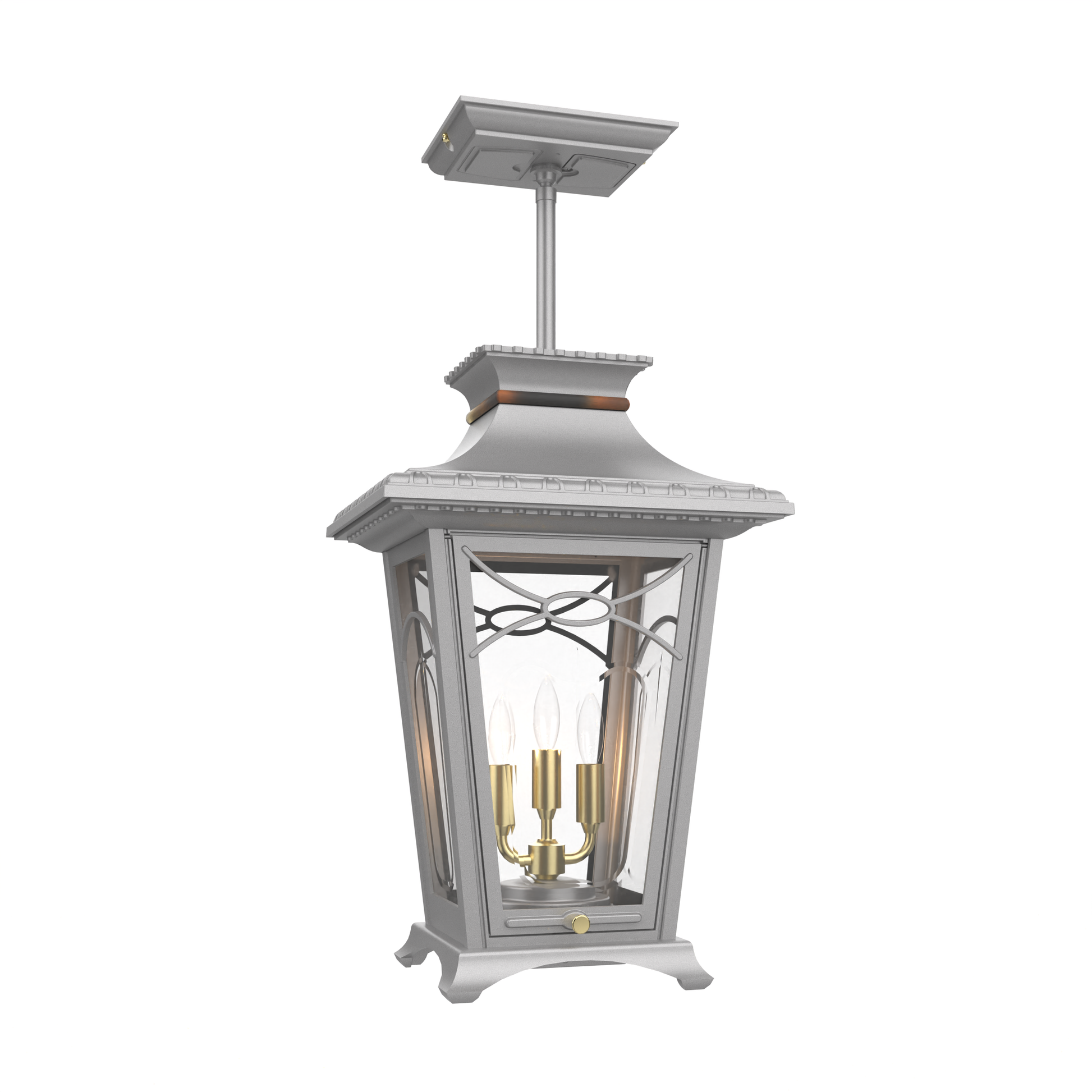 SNOC, BELLISSIMA - CEILING MOUNTING ON ROD CLOSED BOTTOM MEDIUM FORMAT 20150, OUTDOOR CEILING LIGHT