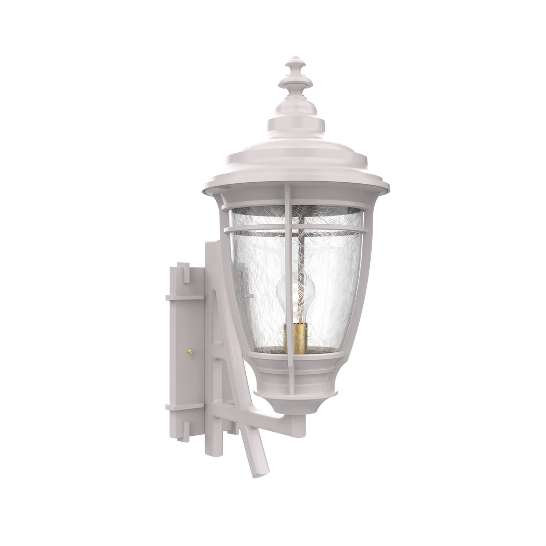 SNOC, PORTLAND - WALL MOUNT DECORATIVE ARM UP MEDIUM FORMAT 20284, OUTDOOR WALL LIGHTS