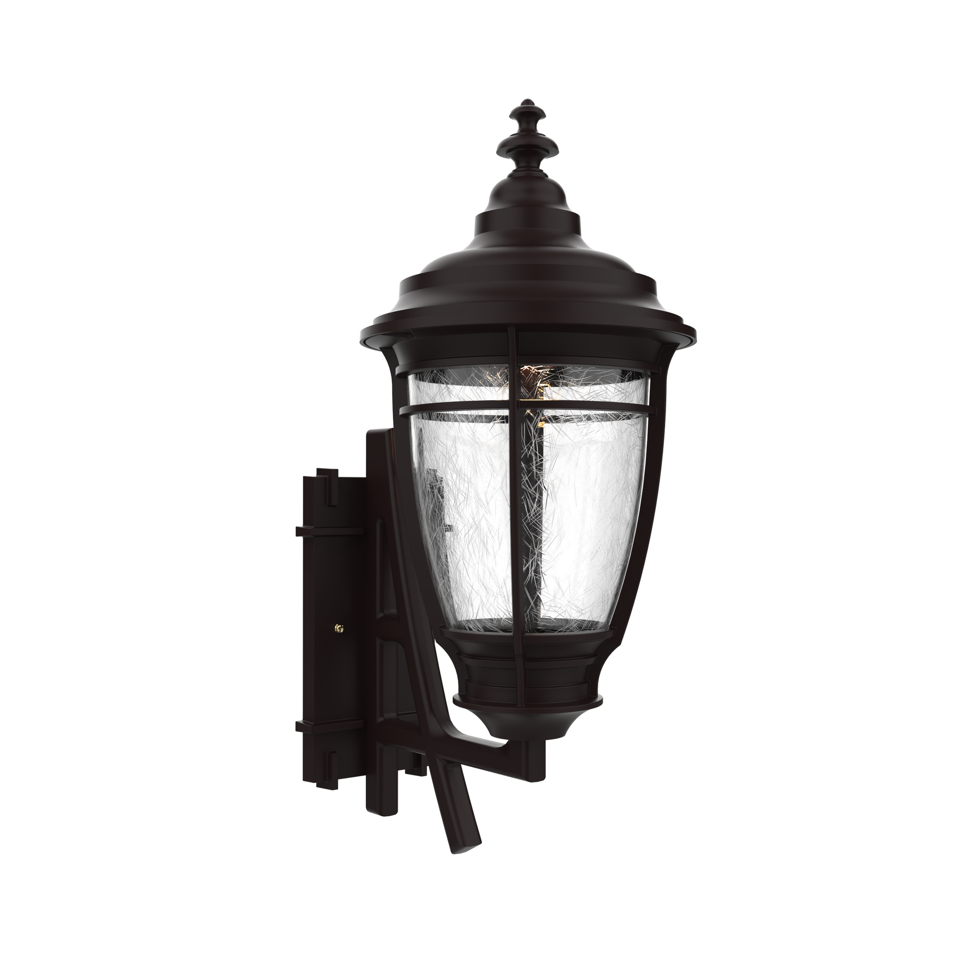 SNOC, PORTLAND - WALL MOUNT DECORATIVE ARM UP MEDIUM FORMAT 20284, OUTDOOR WALL LIGHTS