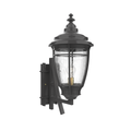 SNOC, PORTLAND - WALL MOUNT DECORATIVE ARM UP MEDIUM FORMAT 20284, OUTDOOR WALL LIGHTS