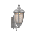 SNOC, PORTLAND - WALL MOUNT DECORATIVE ARM UP MEDIUM FORMAT 20284, OUTDOOR WALL LIGHTS