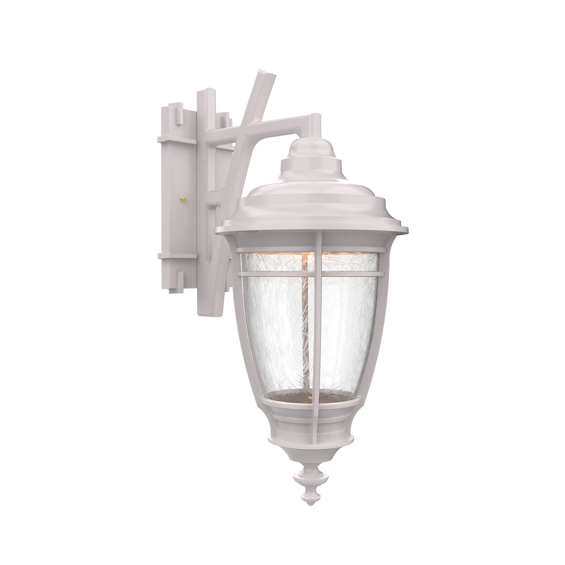 SNOC, PORTLAND - WALL MOUNT DECORATIVE ARM DOWN MEDIUM CLOSED BOTTOM 20285, OUTDOOR WALL LIGHTS