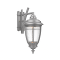 SNOC, PORTLAND - WALL MOUNT DECORATIVE ARM DOWN MEDIUM CLOSED BOTTOM 20285, OUTDOOR WALL LIGHTS