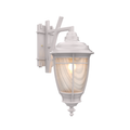 SNOC, PORTLAND - WALL MOUNT DECORATIVE ARM DOWN MEDIUM CLOSED BOTTOM 20285, OUTDOOR WALL LIGHTS