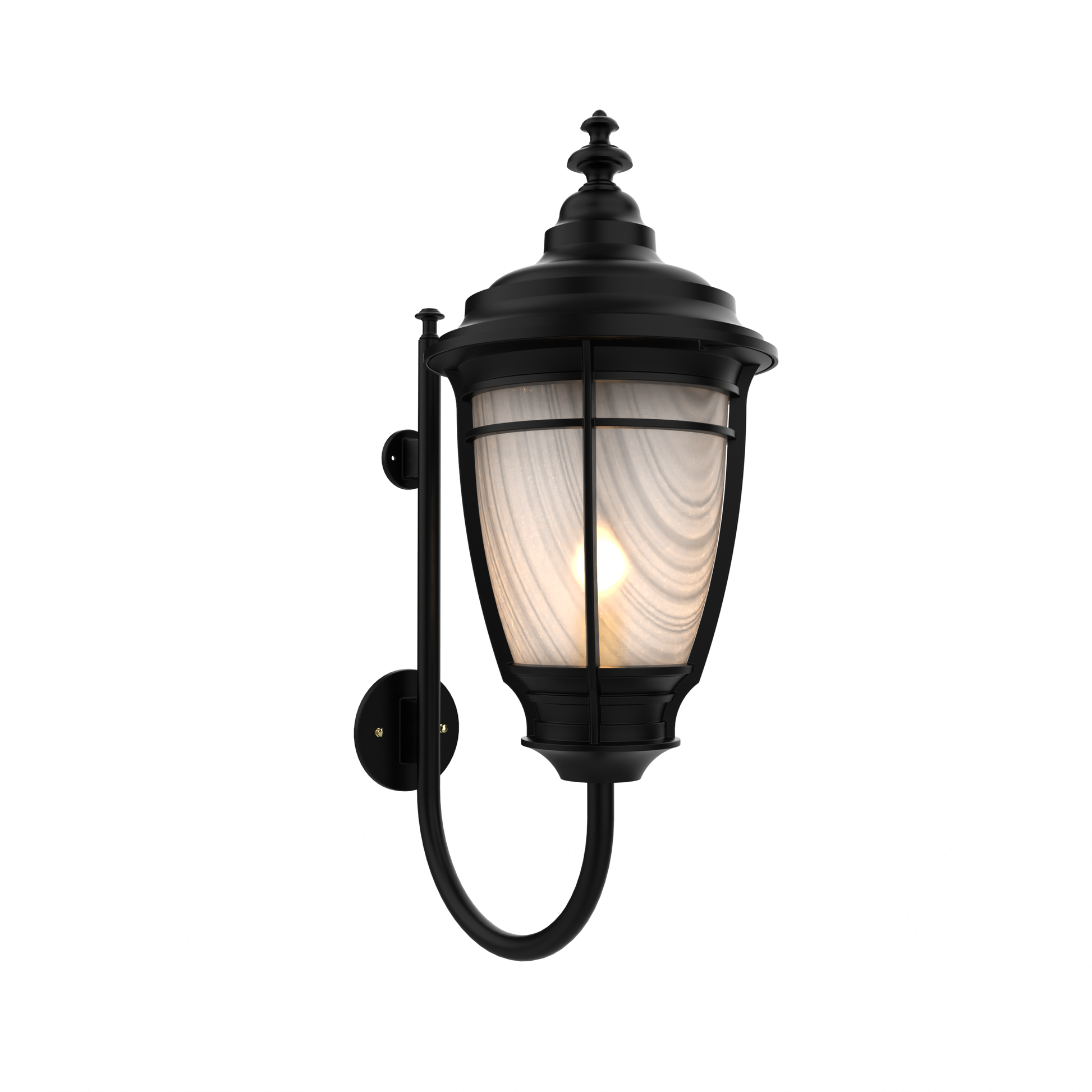 SNOC, PORTLAND - WALL MOUNT WITH CANE UP MEDIUM FORMAT 20296, OUTDOOR WALL LIGHTS