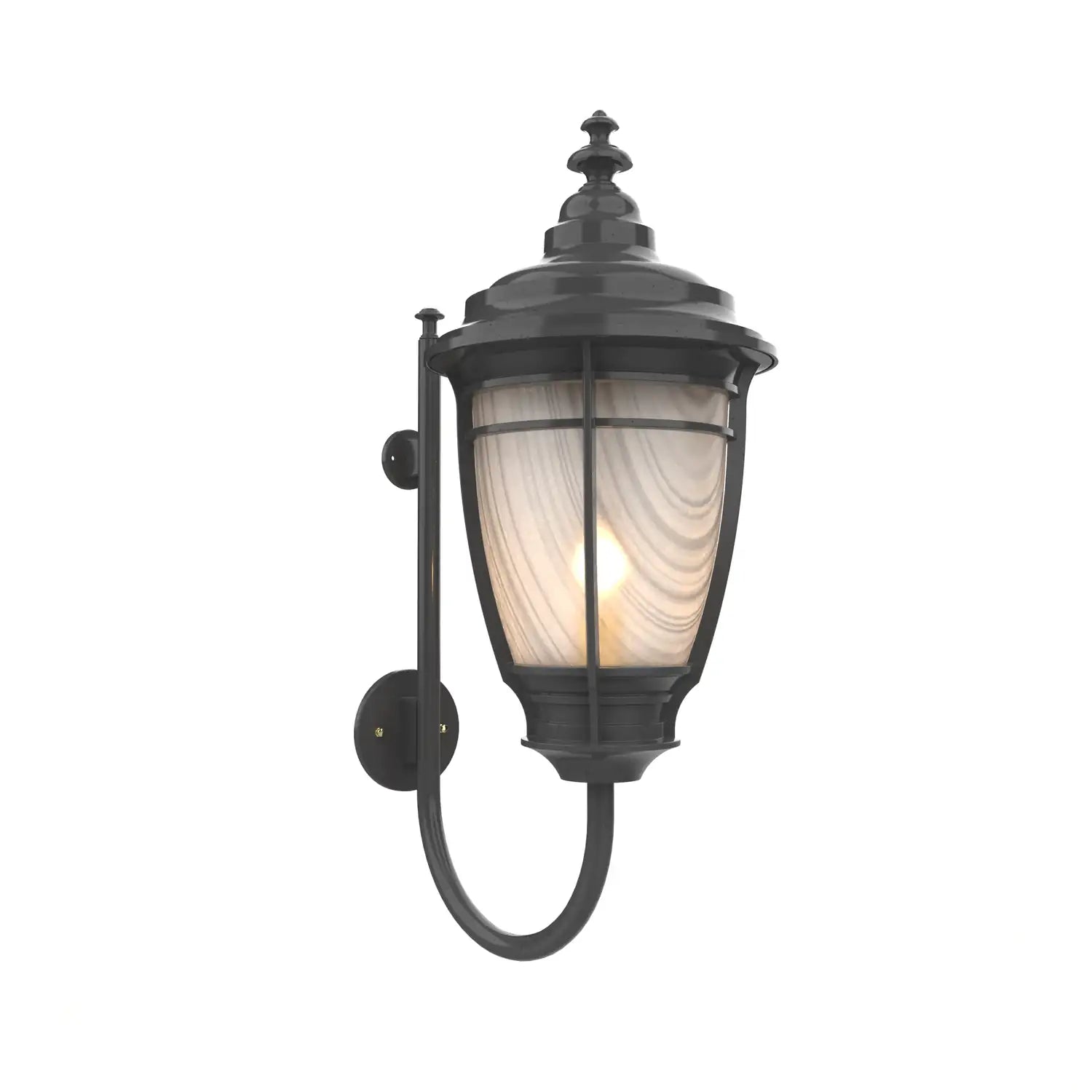 SNOC, PORTLAND - WALL MOUNT WITH CANE UP MEDIUM FORMAT 20296, OUTDOOR WALL LIGHTS