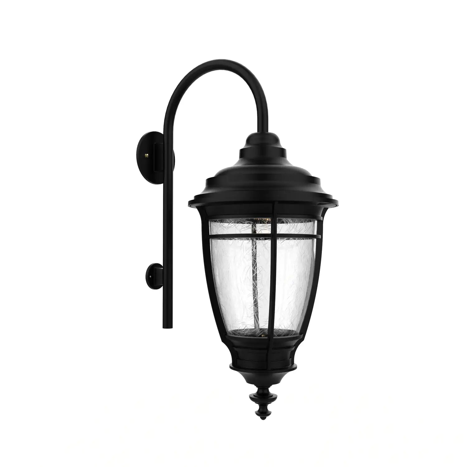 SNOC, PORTLAND - WALL MOUNT WITH CANE DOWN MEDIUM CLOSED BOTTOM 20299, OUTDOOR WALL LIGHTS