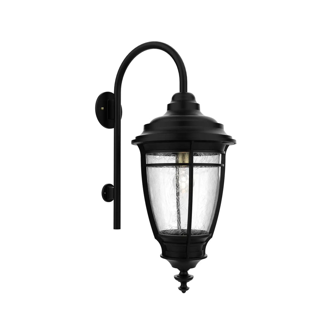 SNOC, PORTLAND - WALL MOUNT WITH CANE DOWN MEDIUM CLOSED BOTTOM 20299, OUTDOOR WALL LIGHTS