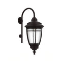 SNOC, PORTLAND - WALL MOUNT WITH CANE DOWN MEDIUM CLOSED BOTTOM 20299, OUTDOOR WALL LIGHTS