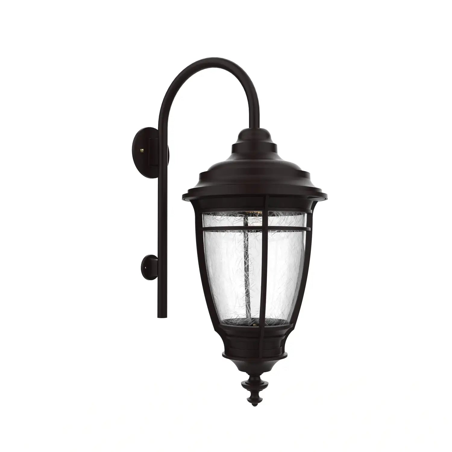 SNOC, PORTLAND - WALL MOUNT WITH CANE DOWN MEDIUM CLOSED BOTTOM 20299, OUTDOOR WALL LIGHTS