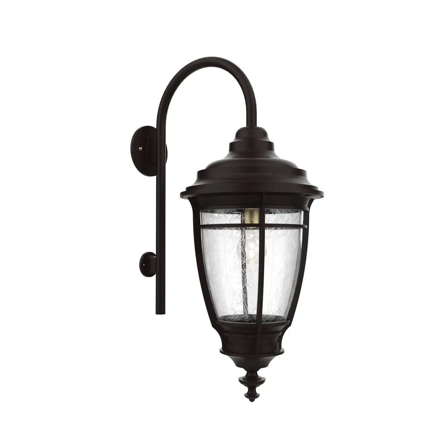 SNOC, PORTLAND - WALL MOUNT WITH CANE DOWN MEDIUM CLOSED BOTTOM 20299, OUTDOOR WALL LIGHTS
