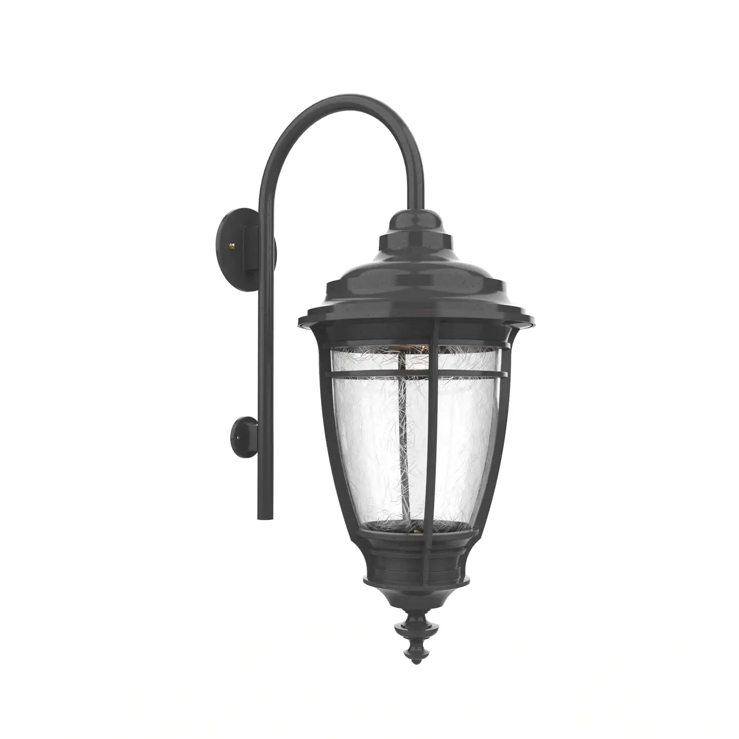 SNOC, PORTLAND - WALL MOUNT WITH CANE DOWN MEDIUM CLOSED BOTTOM 20299, OUTDOOR WALL LIGHTS